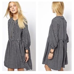 ASOS smock dress in gingham 6